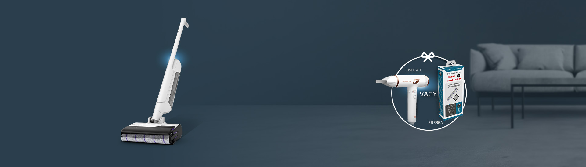 Rowenta X-Clean 10 vásárlása után ajándék terméket adunk!