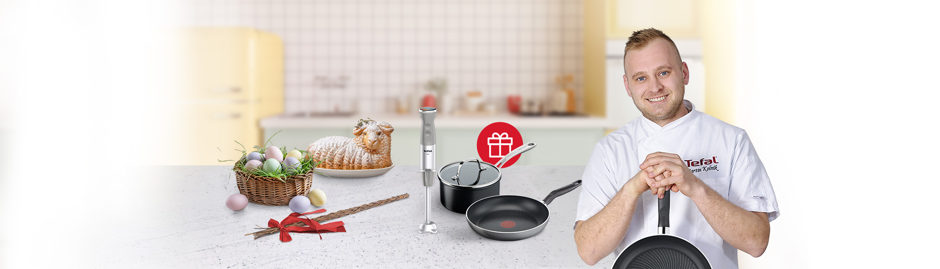 Veľká noc s Tefalom - darček z nákup