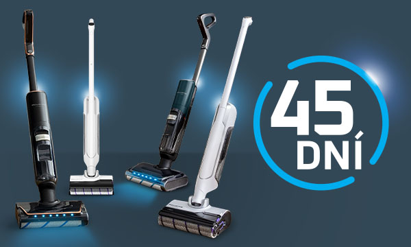 45 dní Garancia vrátenia peňazí na Rowenta X-Clean registrácia