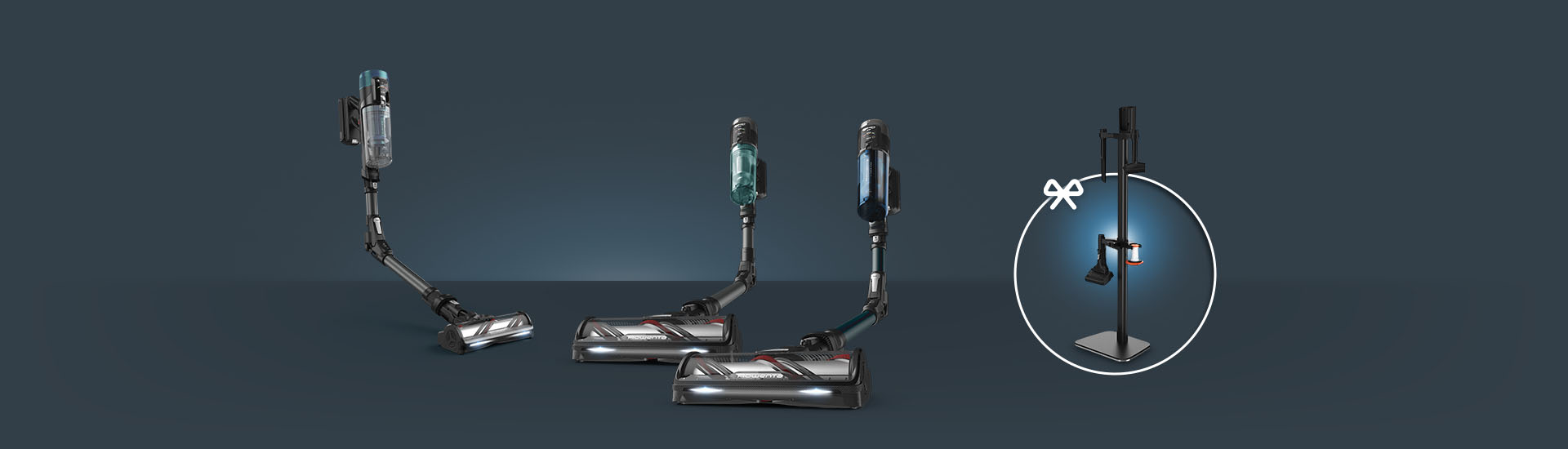 Darček k nákupu vybraných tyčových vysávačov Rowenta X-Force