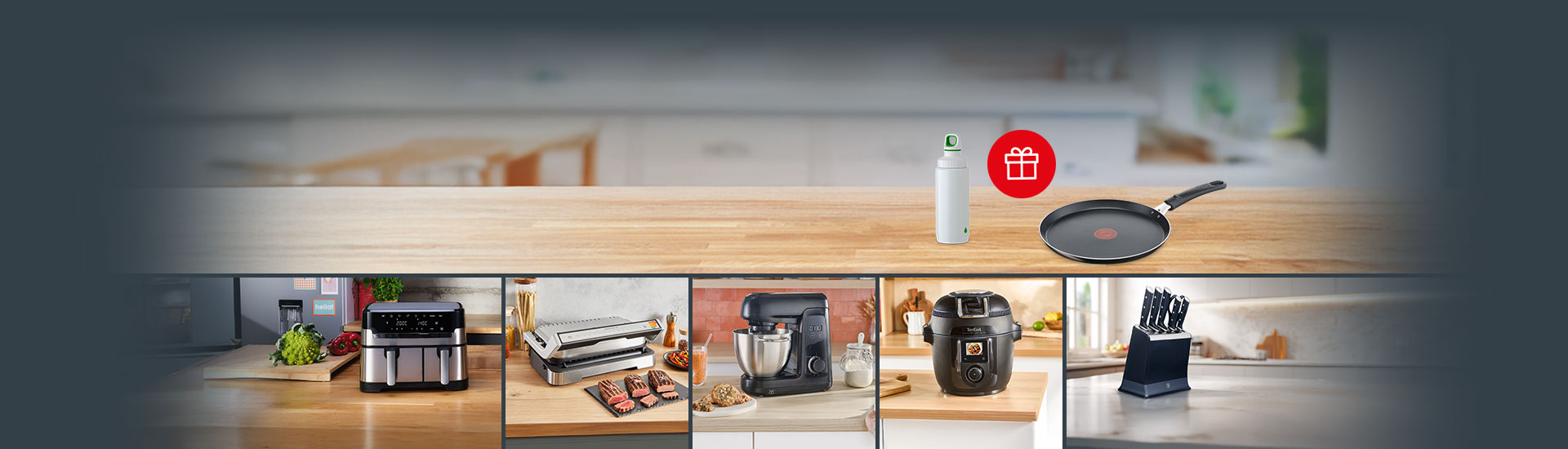 Darček za recenziu na vybrané výrobky Tefal