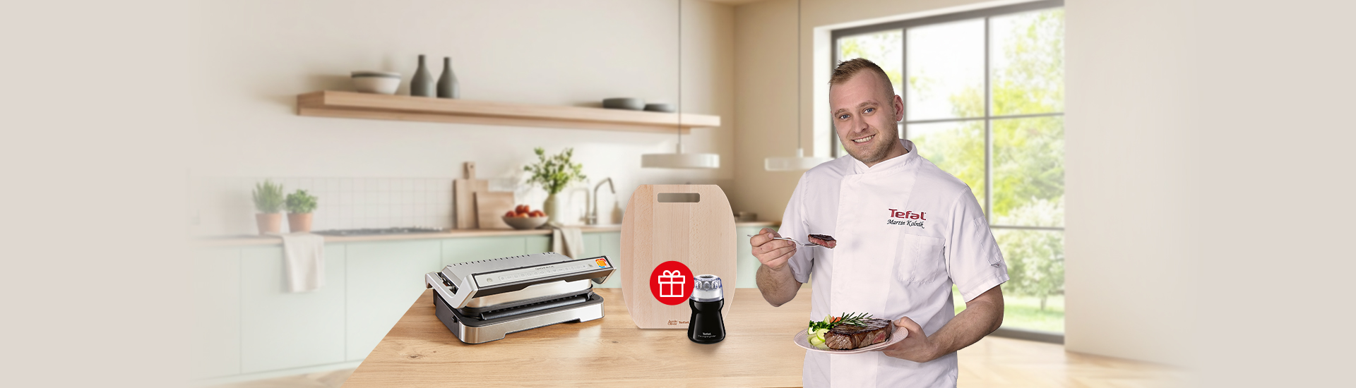 Darček k nákupu Tefal Optigril 2026