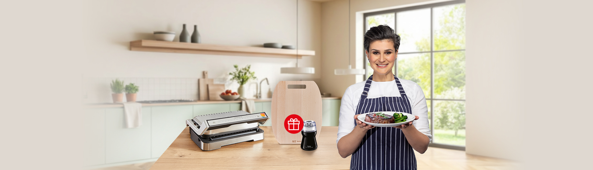 Tefal Optigrill vásárlása esetén ráadás termék!