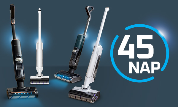 45 napos pénzvisszafizetési garancia a Rowenta X-Clean készülékekre - regisztráció