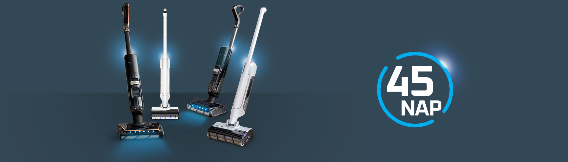 45 napos pénzvisszafizetési garancia a Rowenta X-Clean készülékekre - regisztráció