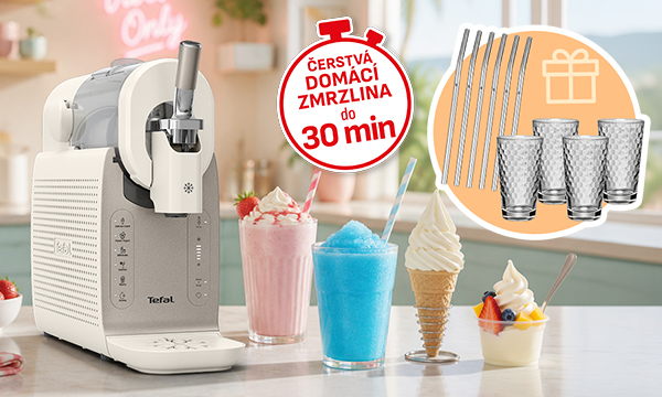 Léto s Tefal Freezi: dárek zdarma ke každému zmrzlinovači