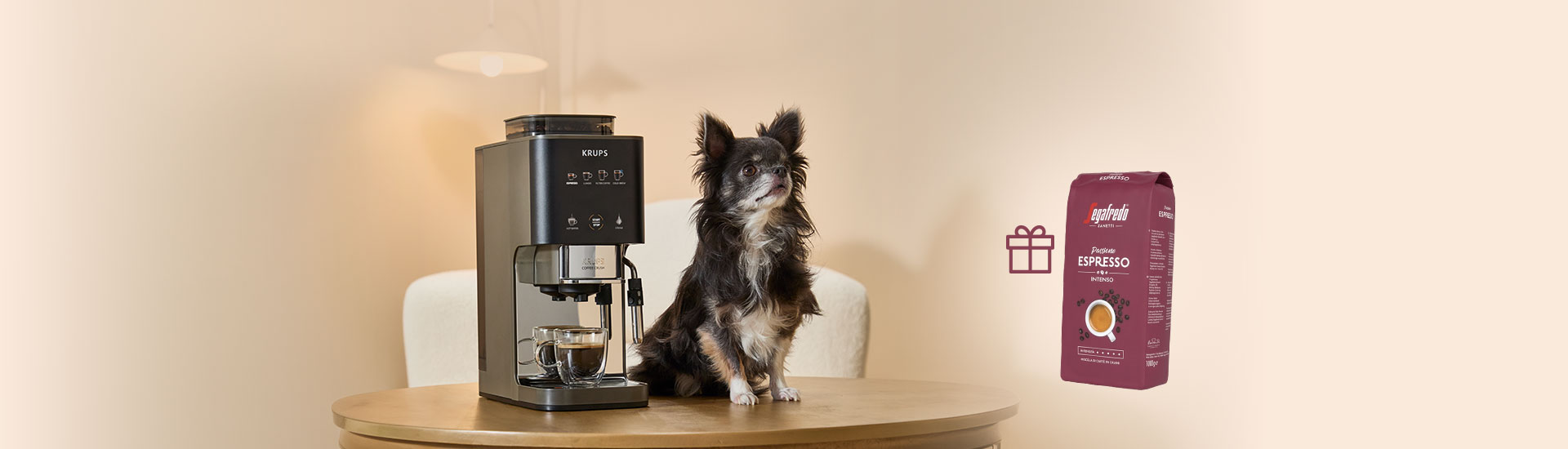 Darček k nákupu Krups Coffee Crush
