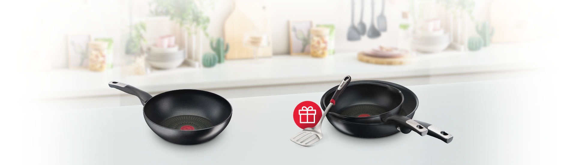 Vásárold meg a listában található Tefal Unlimited termékek valamelyikét, és megajándékozunk egy TEFAL Ingenio rozsdamentes acél sültfordítóval